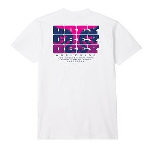 Obey White Tee